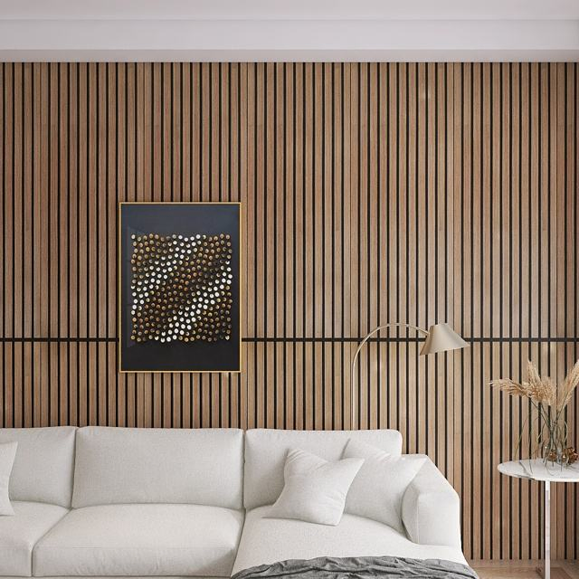 Acoustic Wall Panels Wood Wall and Ceiling Slat Panels