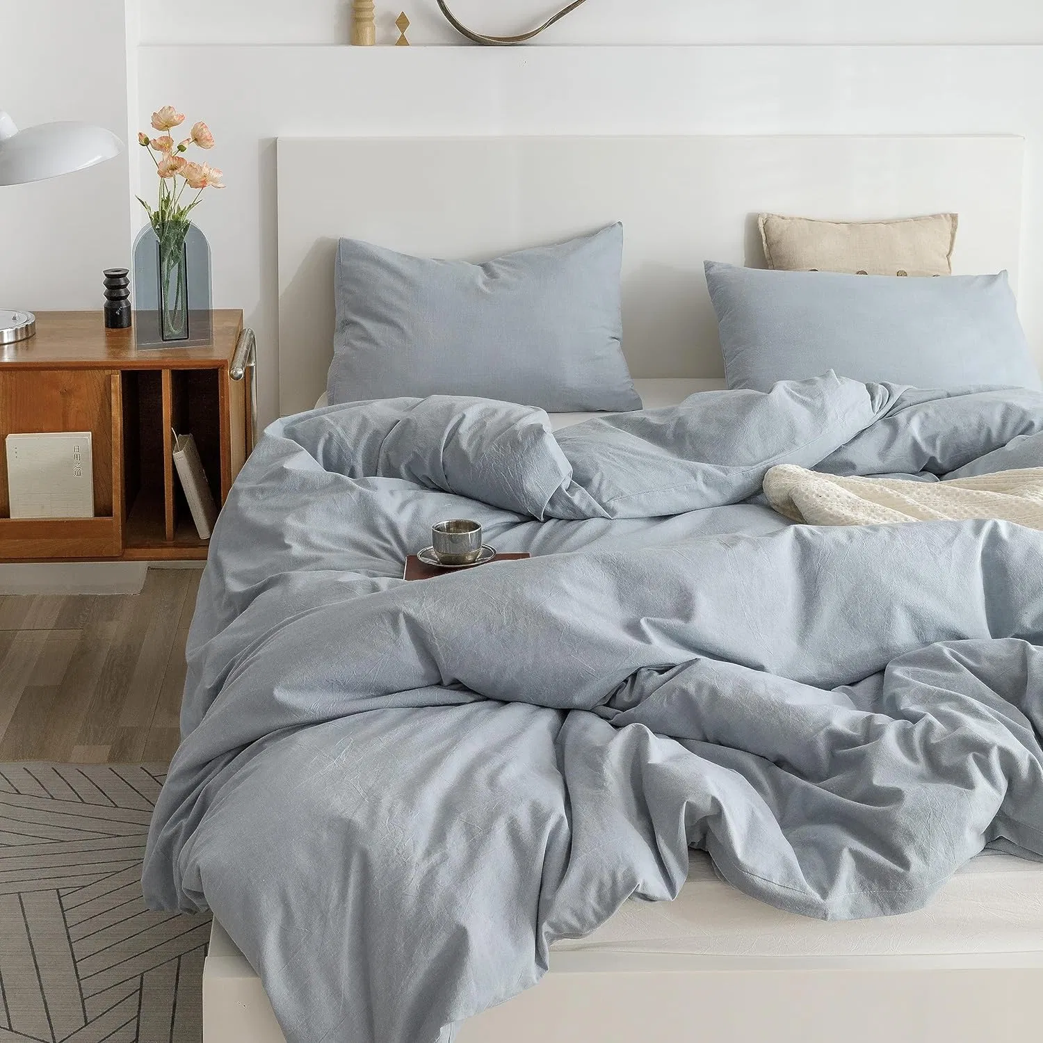 Hotel Cotton Bedsheets Comforter Sets Duvet Cover Polyester Bedlinen Queen King Bedding Set