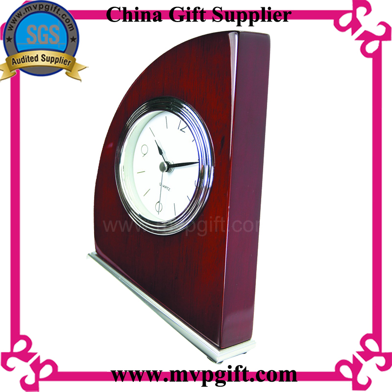 High Quality Wooden Quartz Table Clock