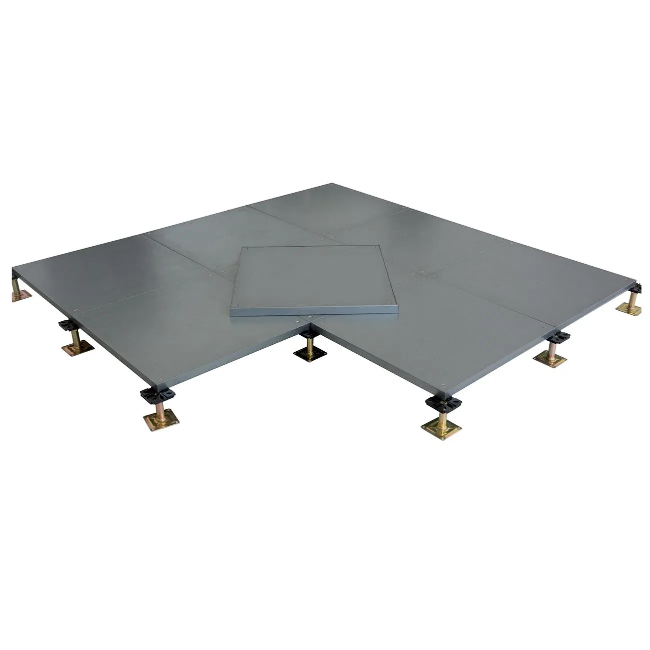 Антистатический пол 600x600 мм из сульфата кальция для чистых помещений