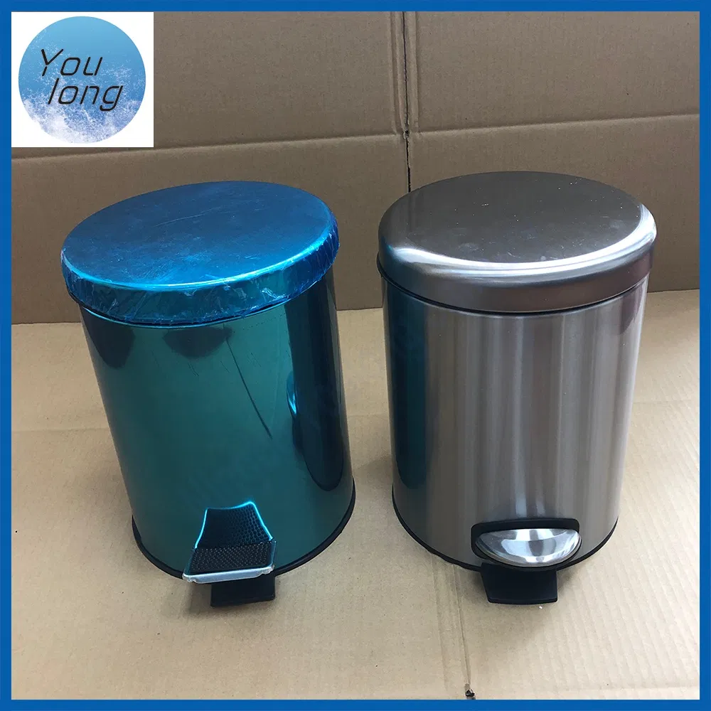 Пластиковое ведро-педаль 30 л с мягким закрытием