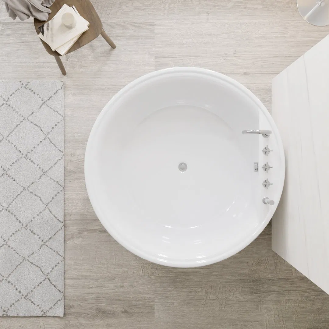 Круглая ванна с гидромассажем для СПА-процедур