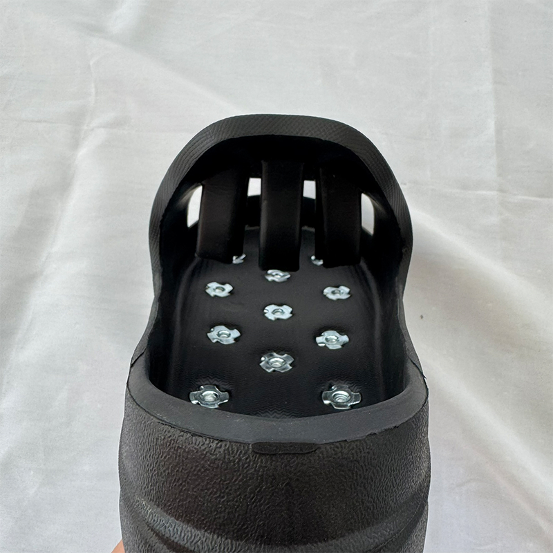Commercial Epoxy Coating Safety Boots with Carbon Steel Spikes Spiked Shoes