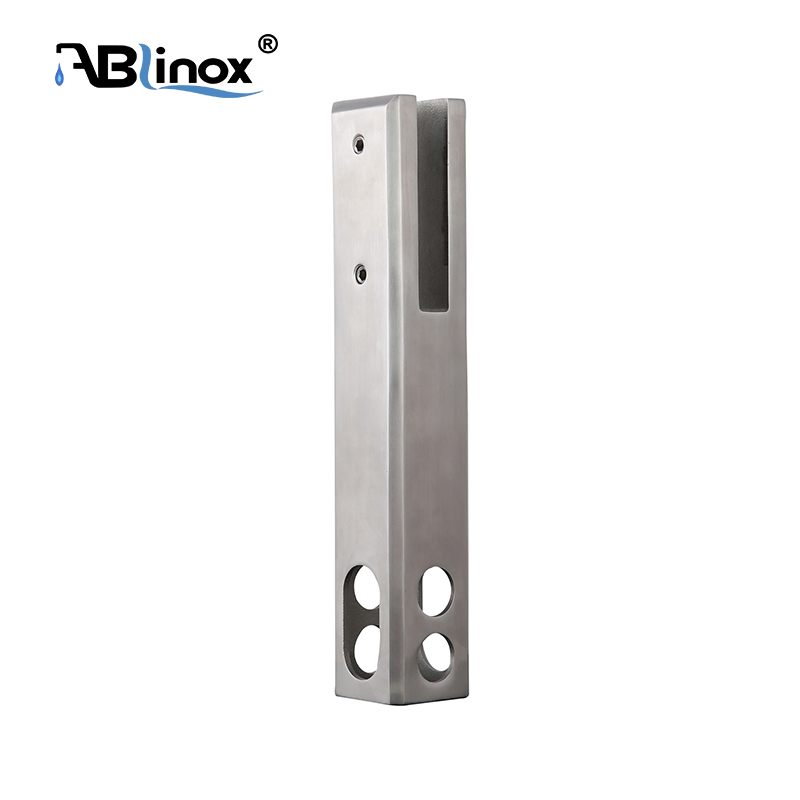 Glass Railing Hardware 304 Stainless Steel Glass Clamps Spigot