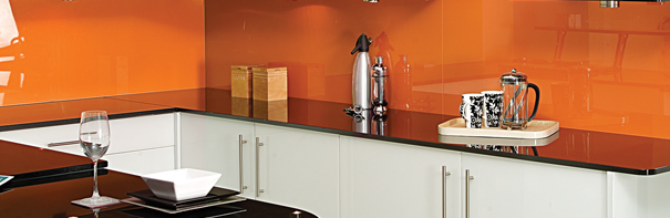 Color Painted Glass Decorative Glass Splash Back Glass Toughened Lacquered Glass