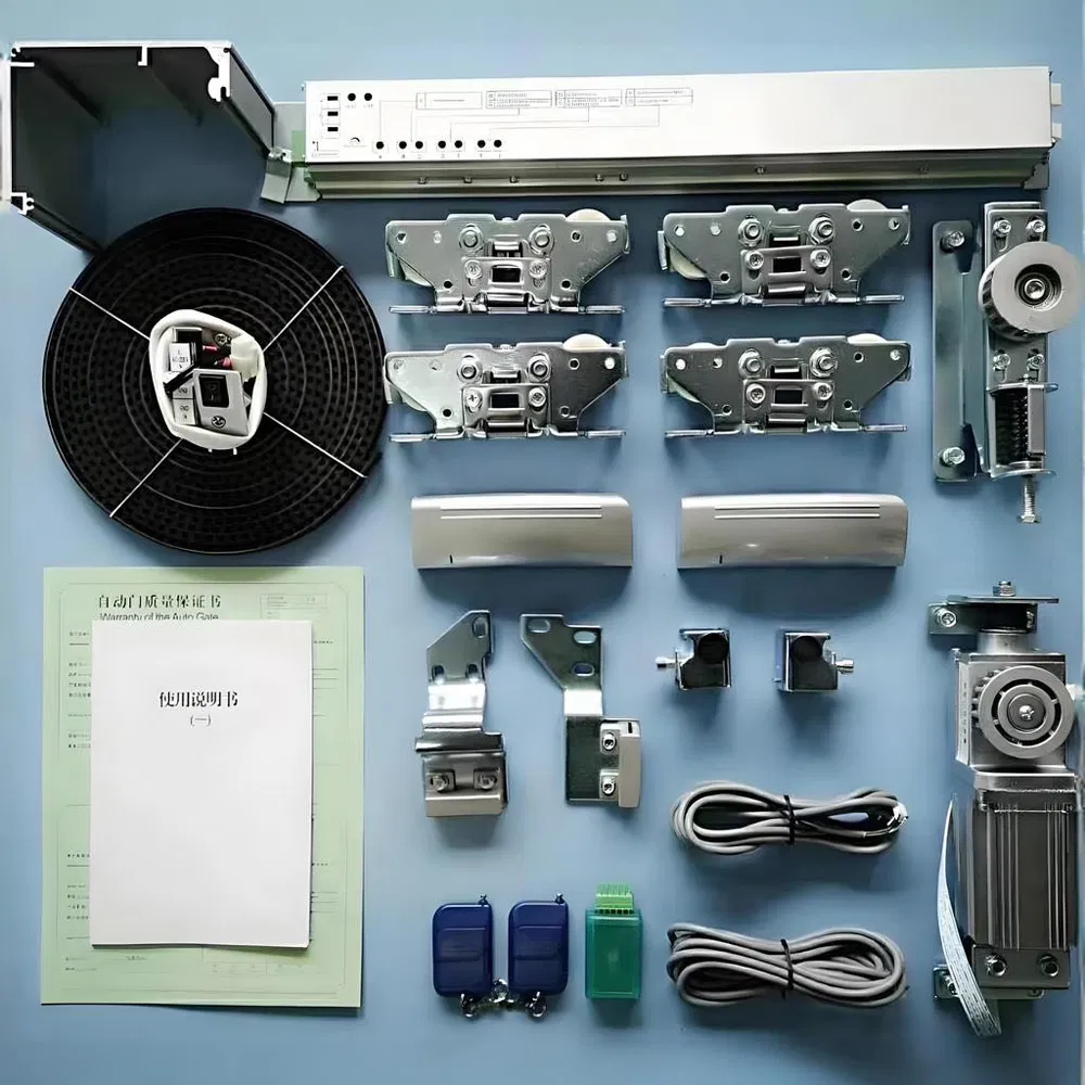 Hotel Hospital 150kg Automatic Sliding Door System Touch Sensor Sliding Door Automatic Door Operator