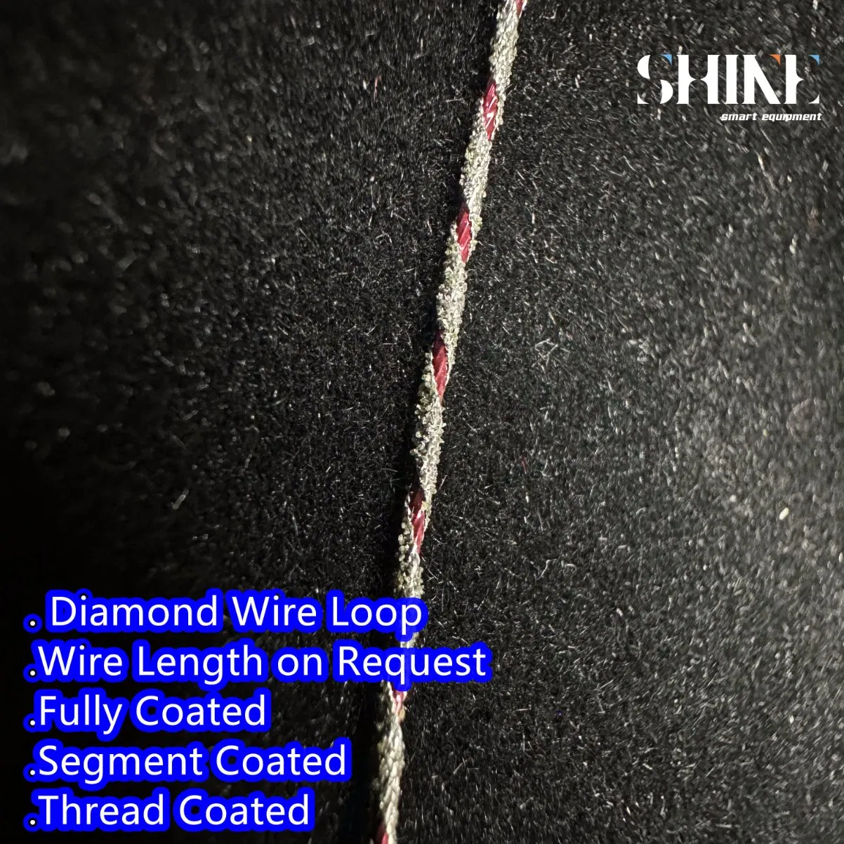 Алмазная пила-нить с покрытием для резки твердых материалов