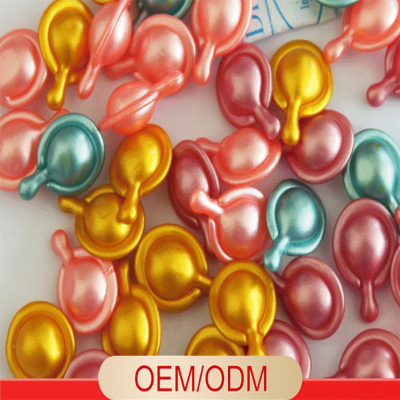 Tube Shaped 0.42g Hair Vitamin Treatment Capsules