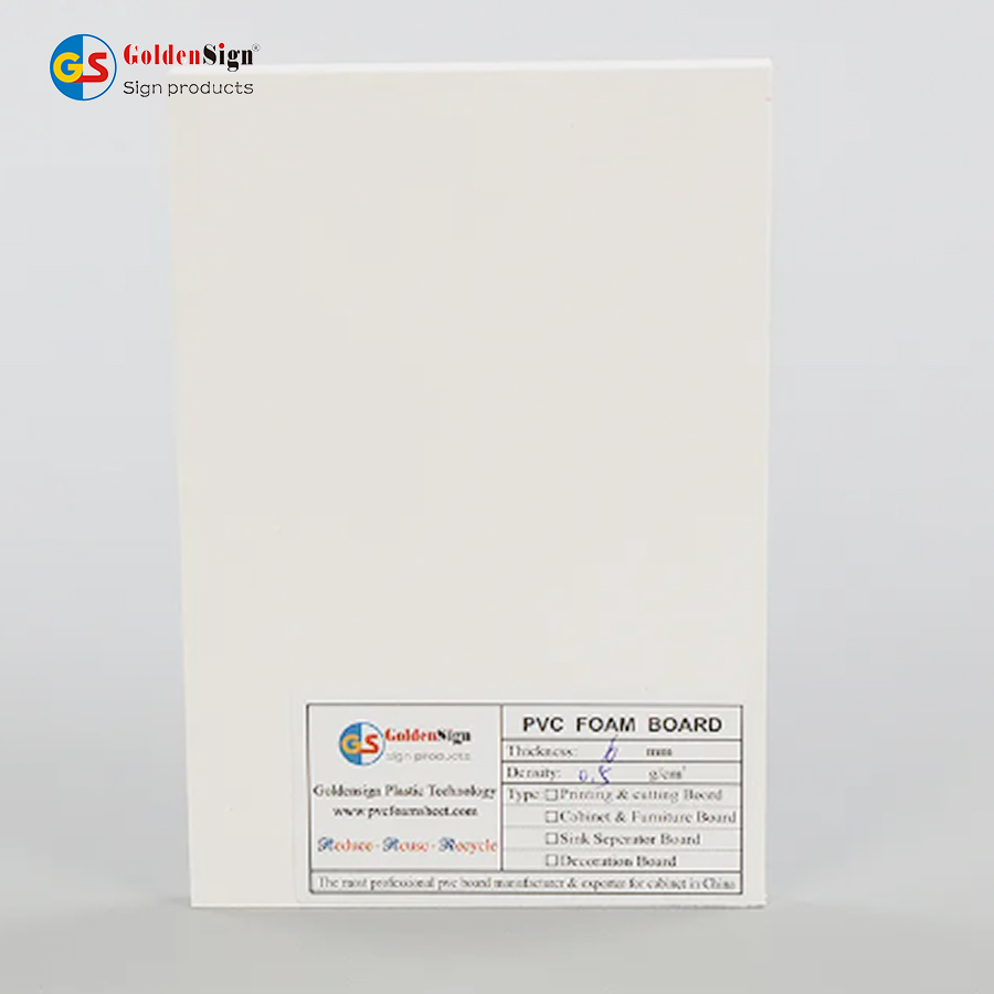 High Density 3mm 5mm 10mm Used for Furniture PVC Foam Board Sheet