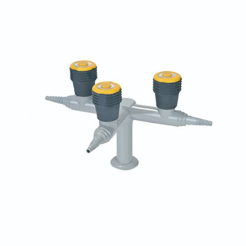 Лабораторный газовый кран с 1-4 выходами