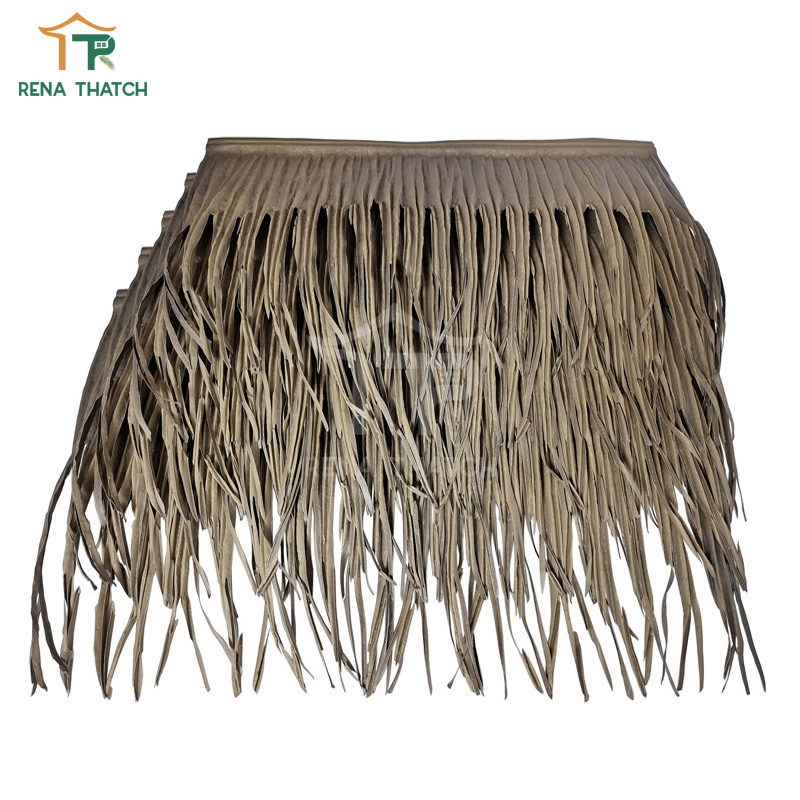 Artificial Class a Fire Rated Plastic Fiber Synthetic Palm Fronds Tiki Palm Ex Thatch