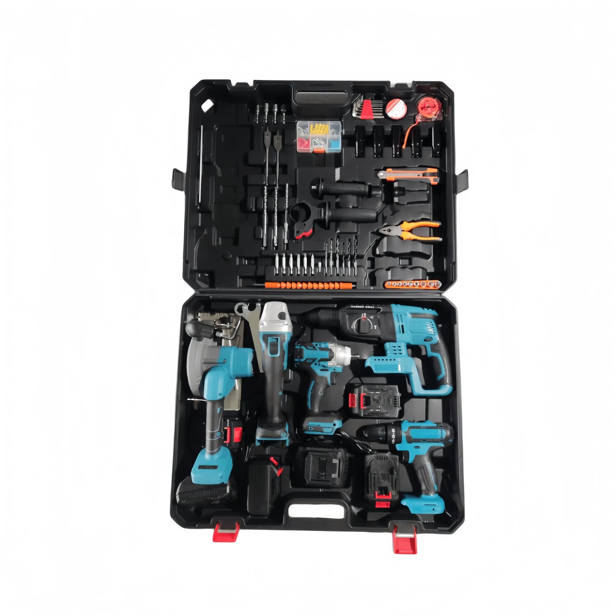 Hot-Sell 5 in 1 Brushless Power Tool Set Hammer Drill Angle Grinder Power Tools Set