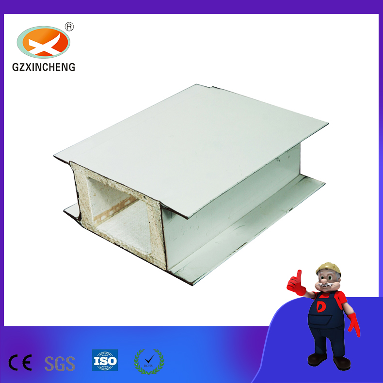 Fireproof Building Material Glass Magnesium Sandwich Panel for Cosmetics