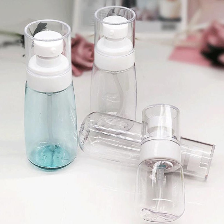 30 Ml White Spray Bottle / Plastic Liquid Bottle/ Cosmetic Sample Bottle