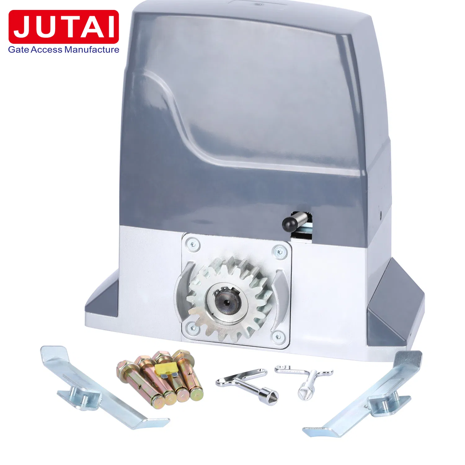 1000kg Sliding Gate Motor DC24V Side Motor with Encrypted Remote Control