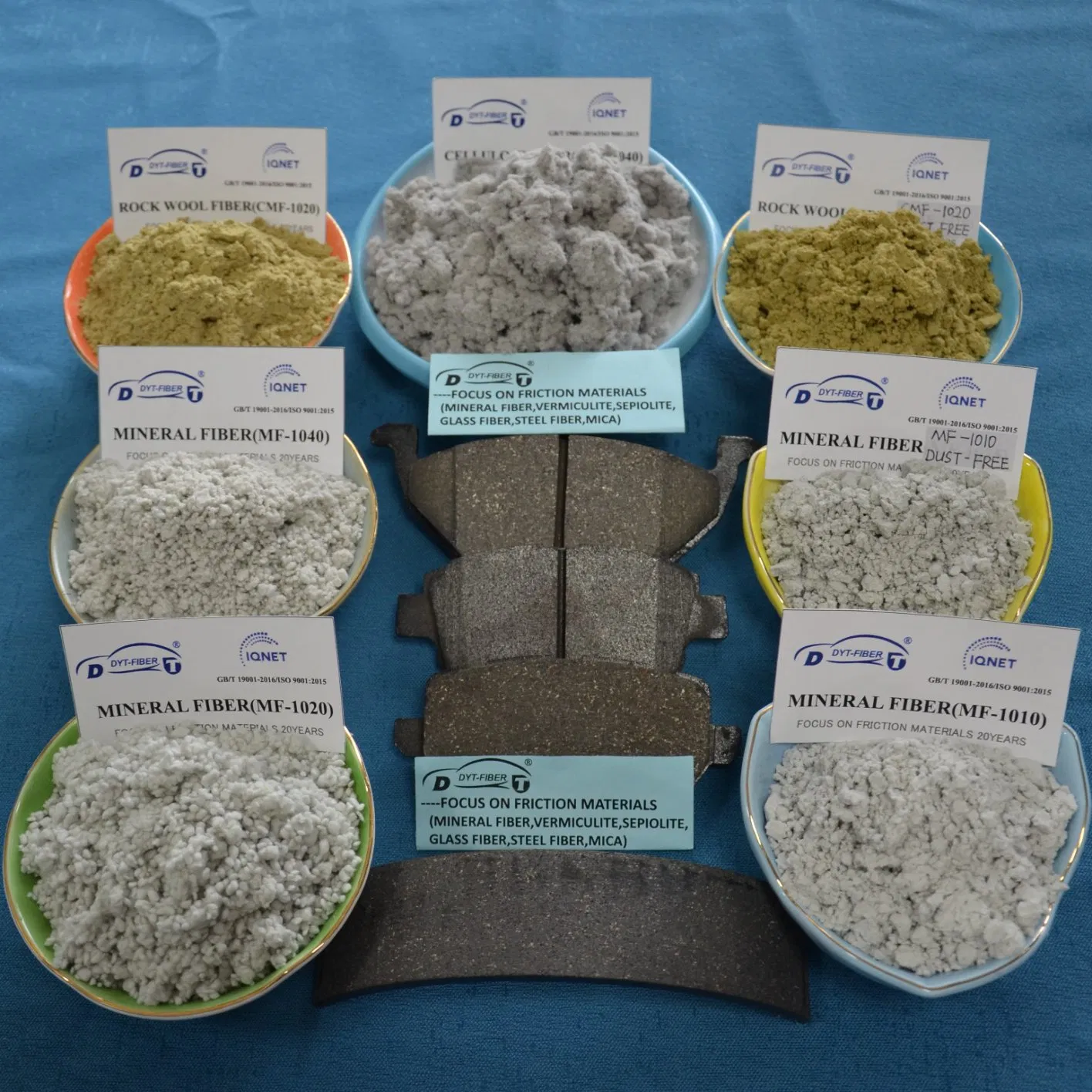 Professional Production Rock Wool Fiber (YMF-1020) Using for Brake Pads and Brake Lining