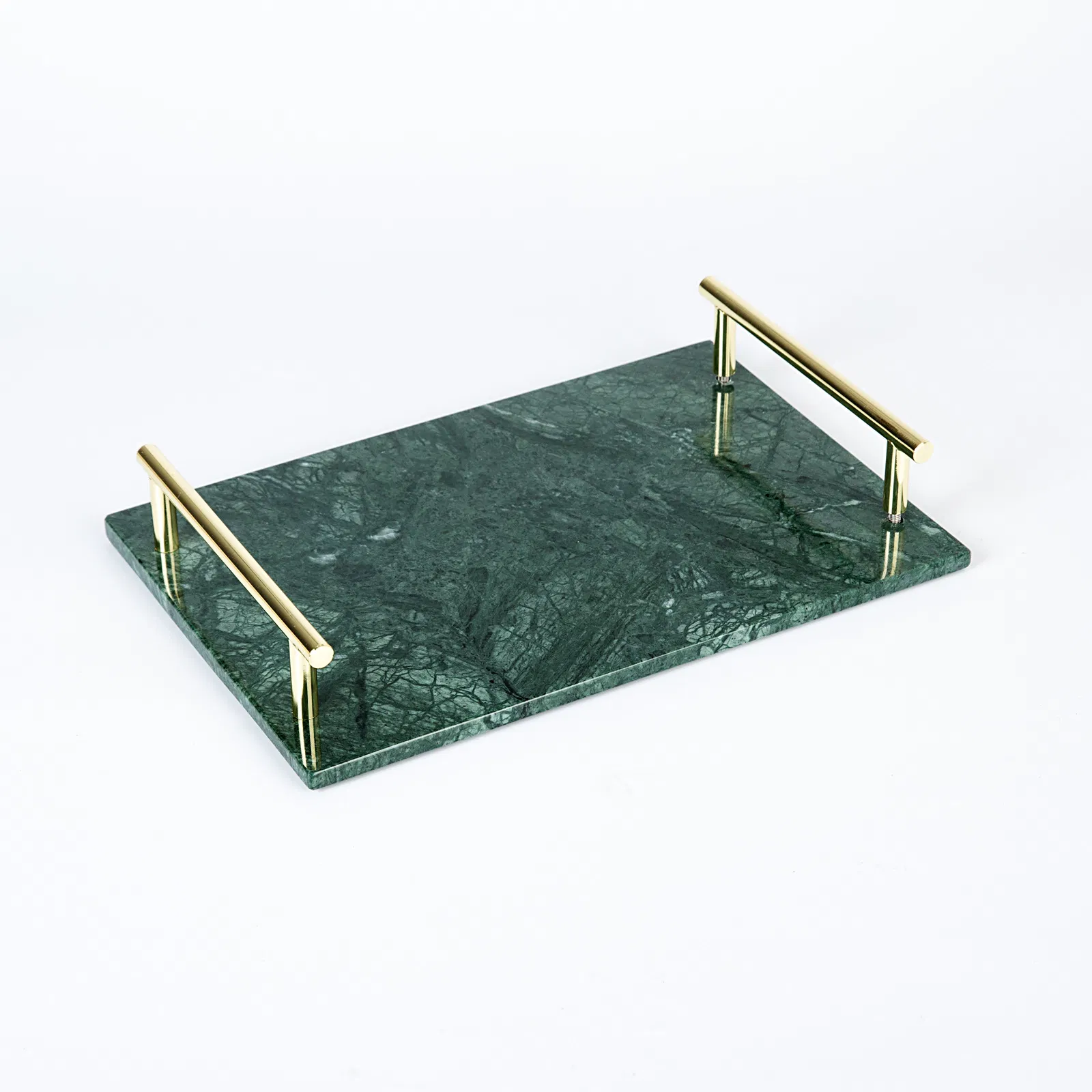 Luxurious Green Marble Stone Bathroom Accessories Set