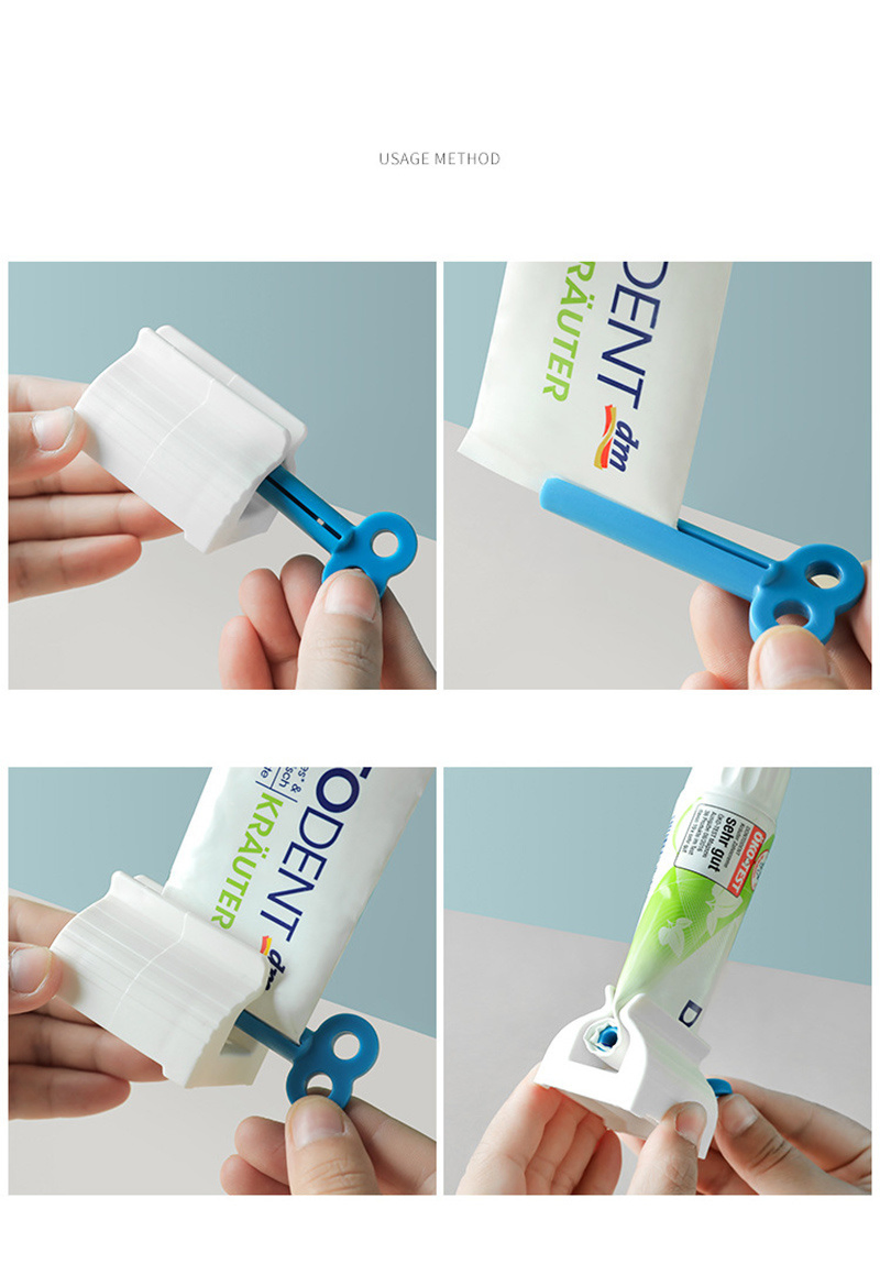 Toothpaste Squeezer Toothpaste Automatic Lazy Manual Squeezing Toothpaste Partner Stand Dispenser Bl13842