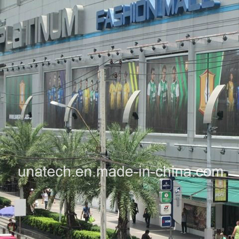 Outdoor Wall-Mounted Aluminium Tri-Prism Triple Fabric PVC Prisma Billboard
