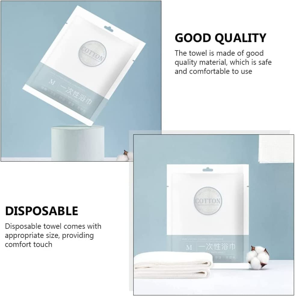 White SPA Custom Towels 100% Cotton Hand Dish Hotel Kids Disposable Compressed