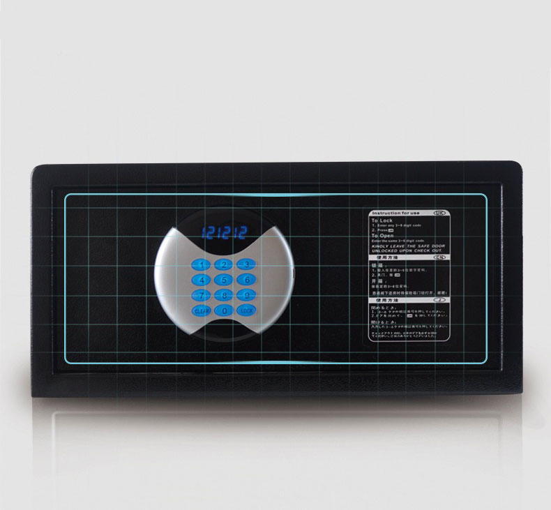Furniture Home Security Lock Digital Safe Steel Electronic Safe Deposit Box