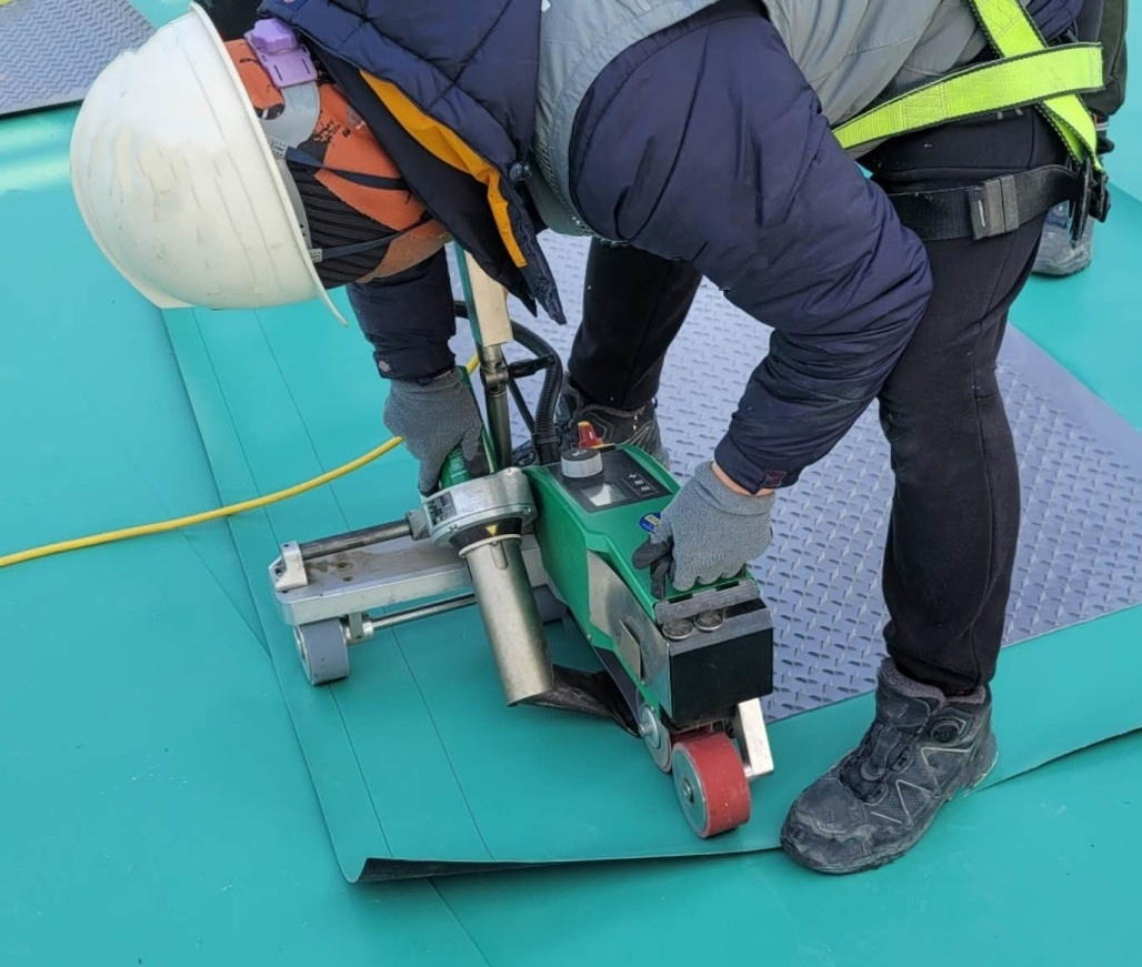 Homogeneous Fast Welding Tpo Walkway Board Building Materials for Airport Waterproofing