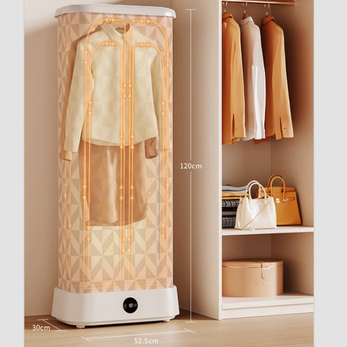 Fast and Efficient Drying Electric Mini Clothes Dryer for Hotels and Small Spaces