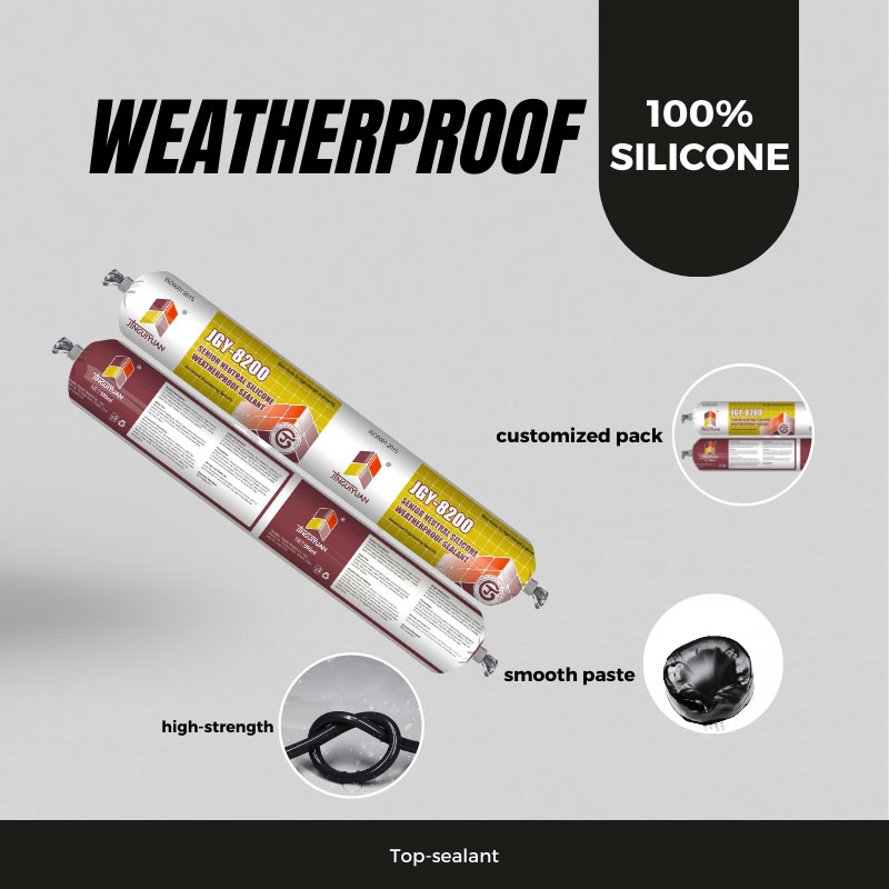 UV & Aging Resistant, Non-Sag Silicone Sealant for Facade and Glazing