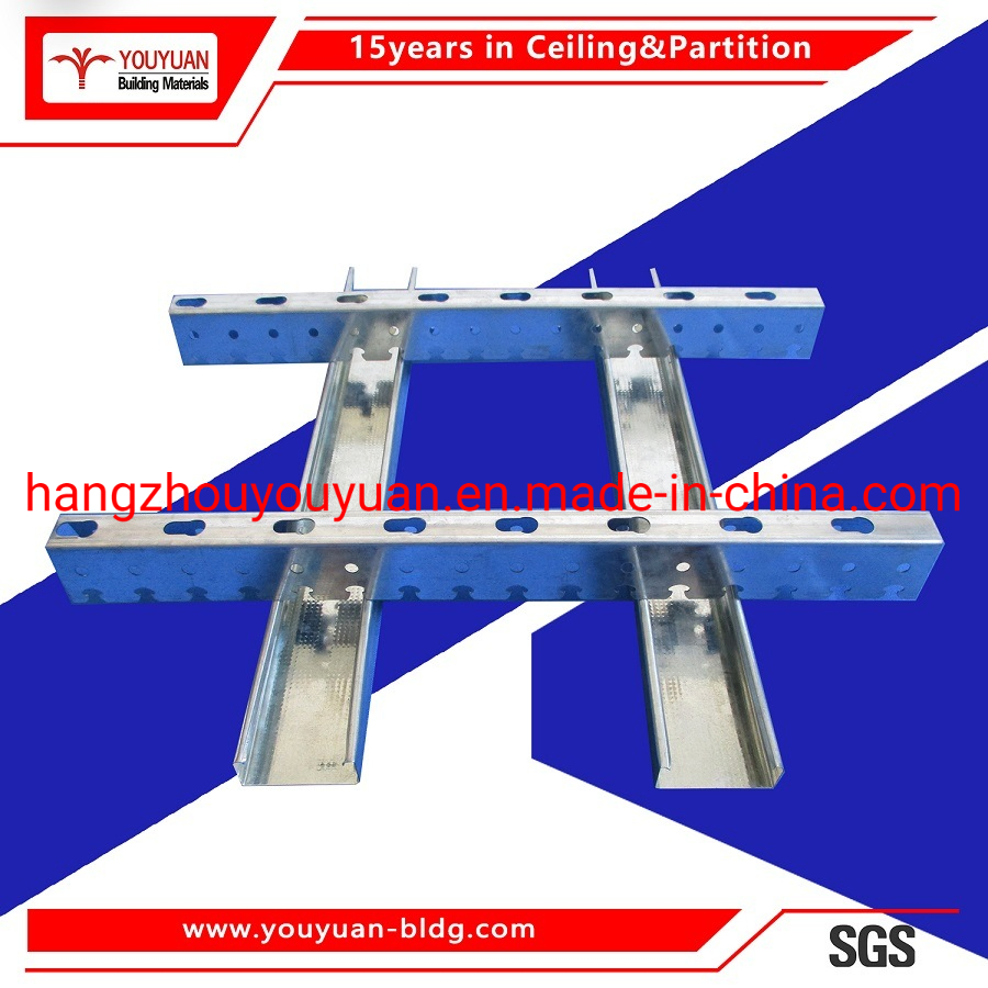 Galvanizado Acero Perfil Canal Furring Channel Techo De Yeso