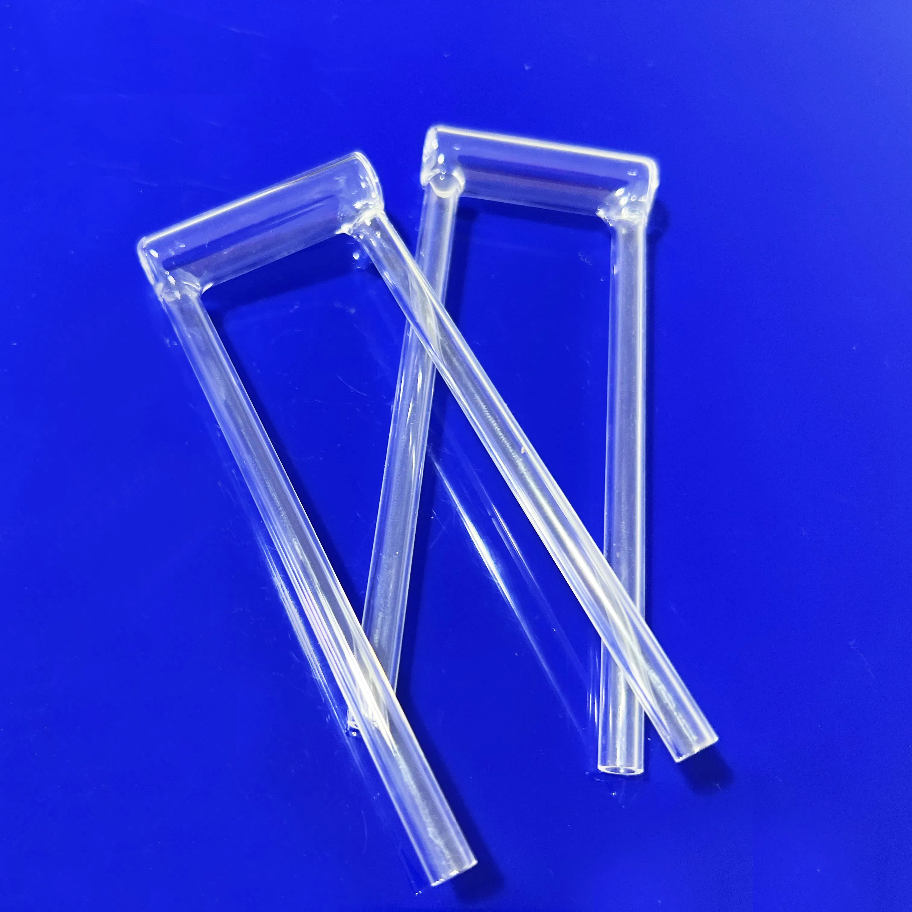 High Temperature and Corrosion Resistance U Shape Quartz Tube