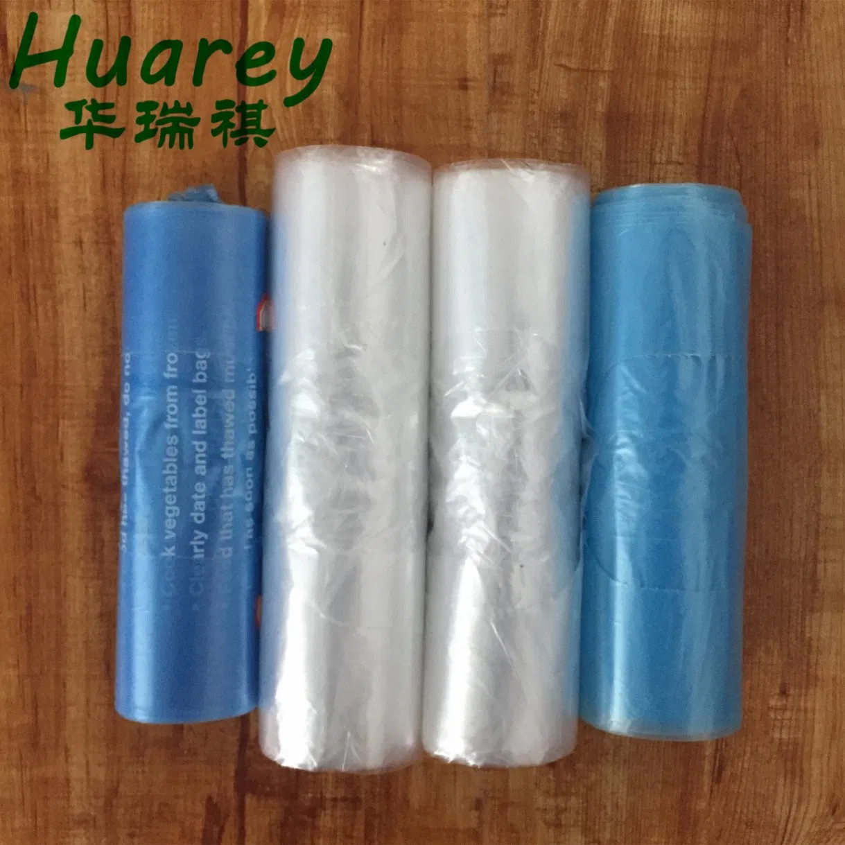 Custom Plastic HDPE LDPE PE for Shopping Supermarket T-Shirt Bag Gusset Bag