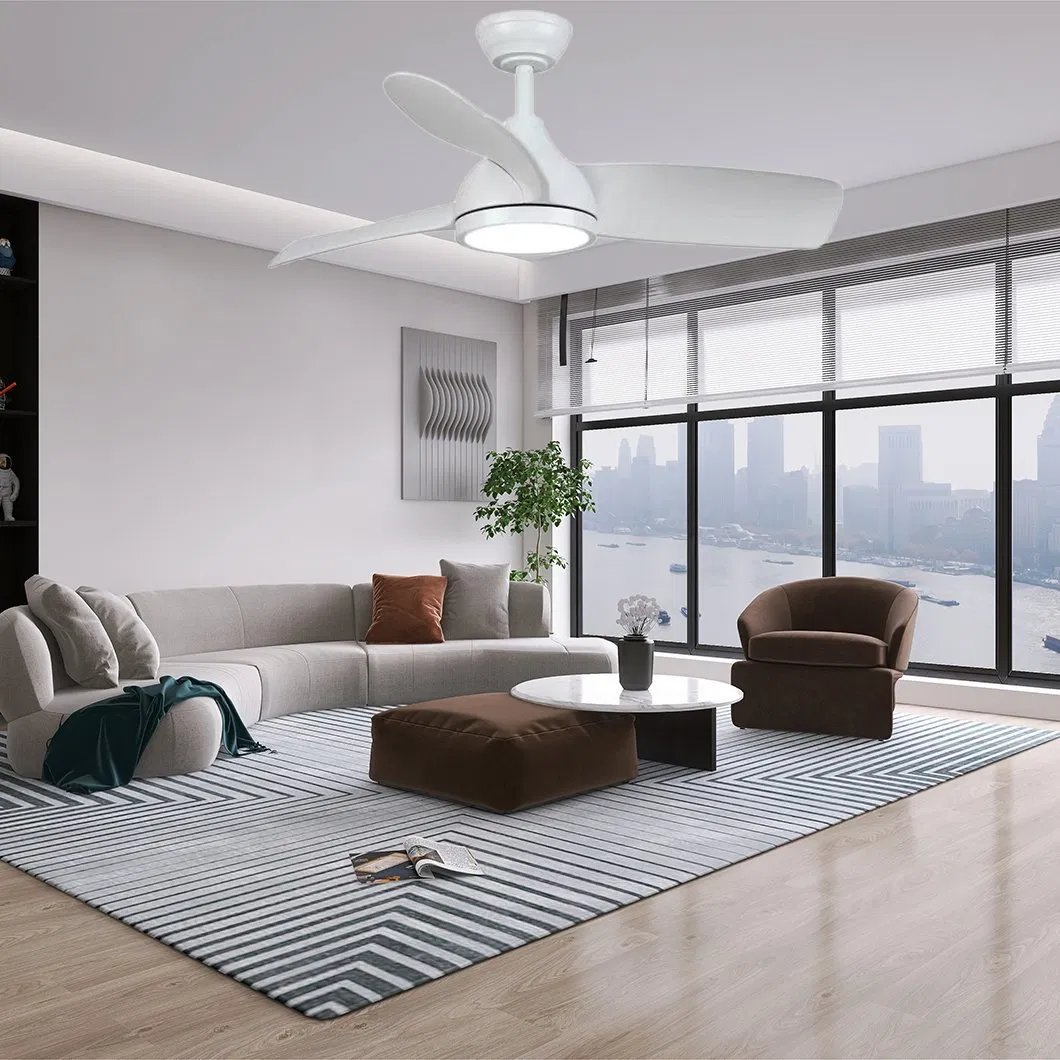 Потолочный вентилятор с подсветкой ABS, малый размер