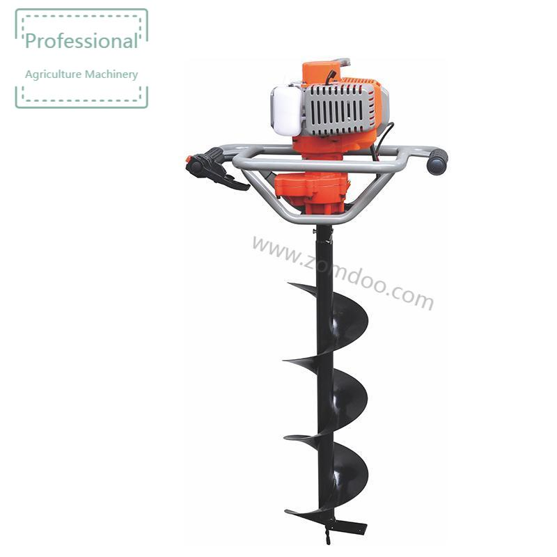 52cc Hand Push Earth Auger Machine Ground Auger Twister Drill