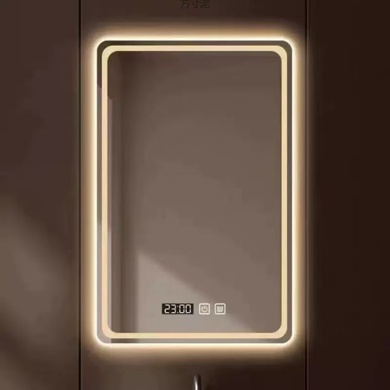 Solar-Powered Bathroom Mirror! Eco-Friendly and Energy-Efficient, Providing Consistent Power Even in Low Light, Carbon-Reducing and Worry-Free.