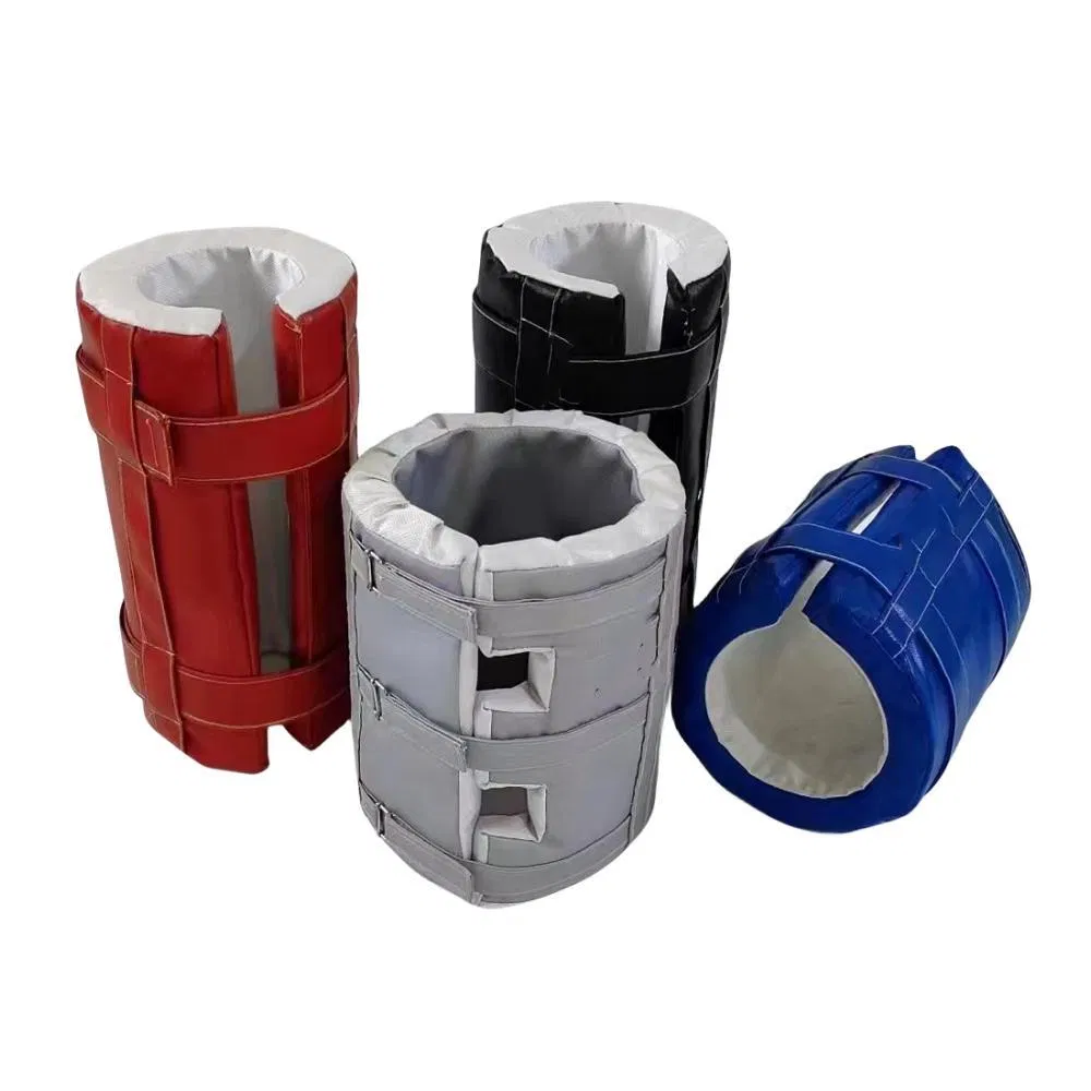 Removable Thermal Blanket Fiberglass Cloth Ball Joint Insulation Jackets