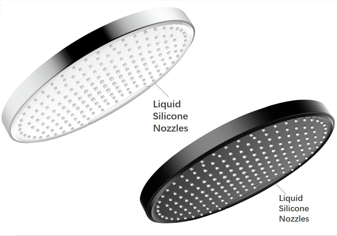 Single Function 10" ABS Ktw Round Bathroom Accessories Sanitary Ware Shower Heads Rain Shower Head Shower Overhead Shower