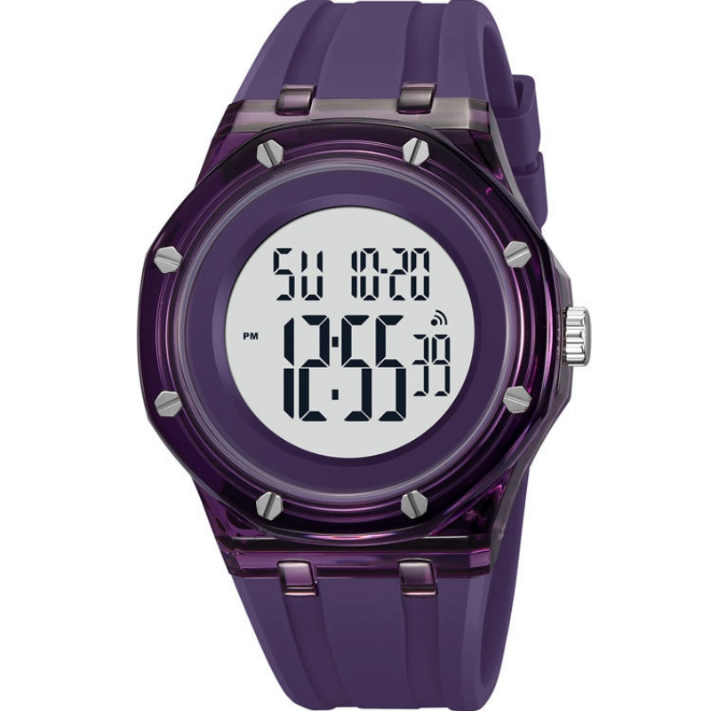 Skmei Men's Sport Digital Watch Waterproof 5ATM Fashion Design Luminous Silicon Strap