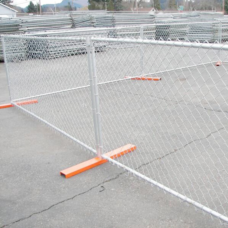 Hot DIP Galvanized Construction Fence Galvanized Portable Temporary Fence Construction Site Temporary Fence Easy-to-Assemble