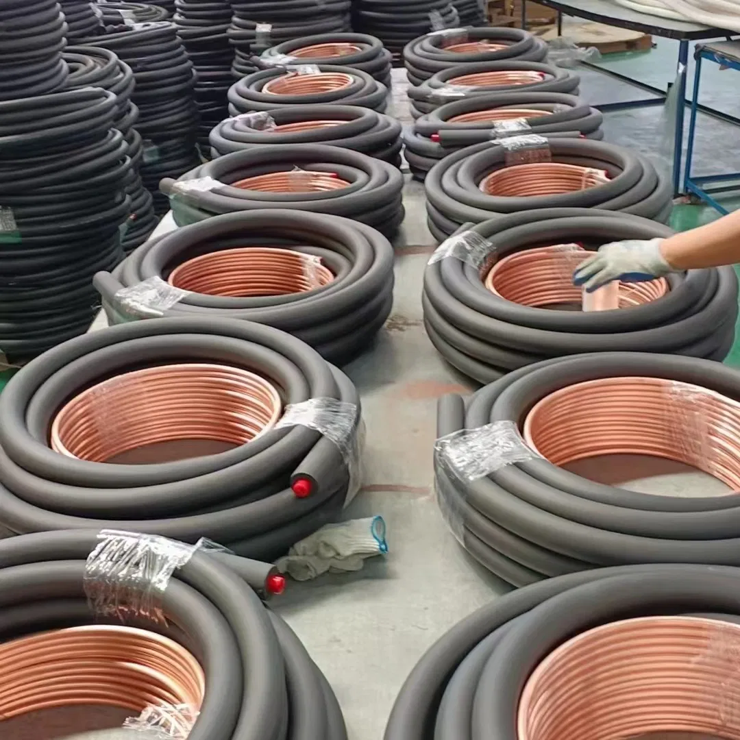 ASTM B280 Standard Copper Pair Coil Insulated 20m