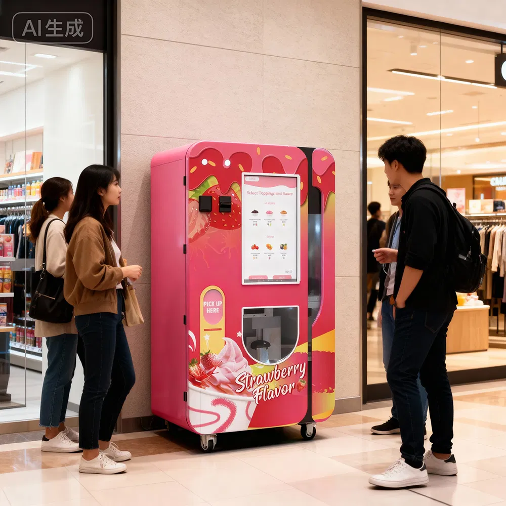 Intelligent Remote-Managed Ice Cream Vending Machine for Schools
