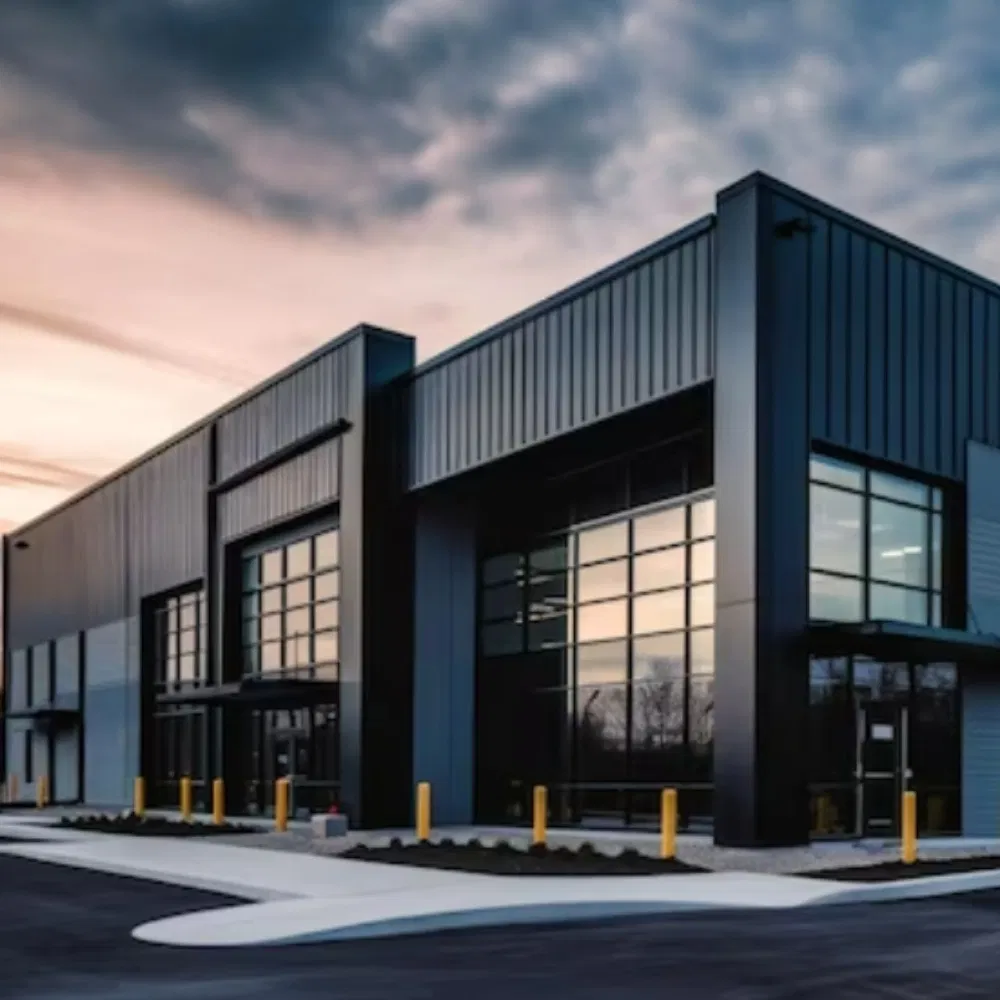 Customized Steel Structure Office Building Metal Commercial Construction Facility