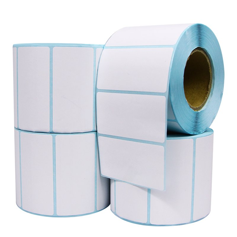 Blank White 4X6 Shipping Label Thermal Adhesive Paper Printing Label