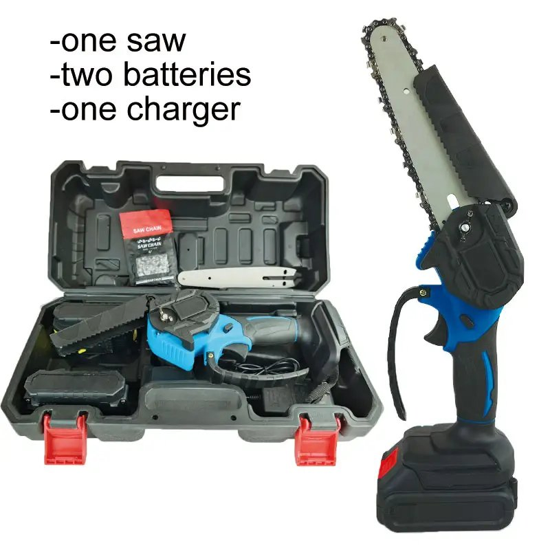 Powerful Electric Chain Saw for Efficient Tree Cutting