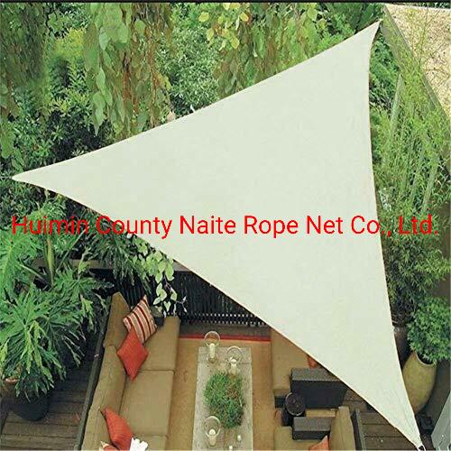 Best Quality Rectangle Triangle Square Waterproof LDPE Coated HDPE Sun Shade Net Canopy Shade Block Waterproof Sun Shade Sail for Greenhouse Carports