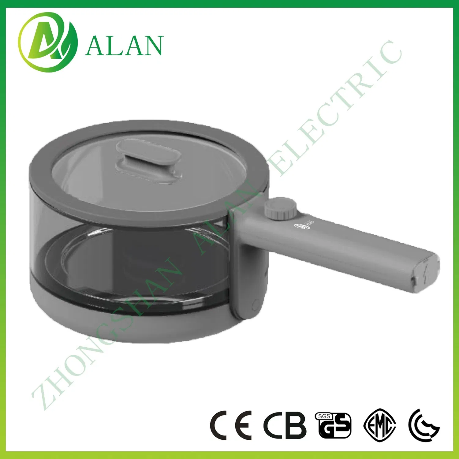 CE CB EMC RoHS Reach Gcc Certificate 1.6L Portable Mini Hotpot Multi-Function Cooker