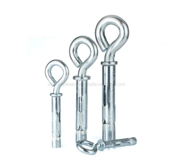 Carbon Steel Zinc Plated Eye Bolt Sleeve Anchor for Wall Concrete Expansion Screws