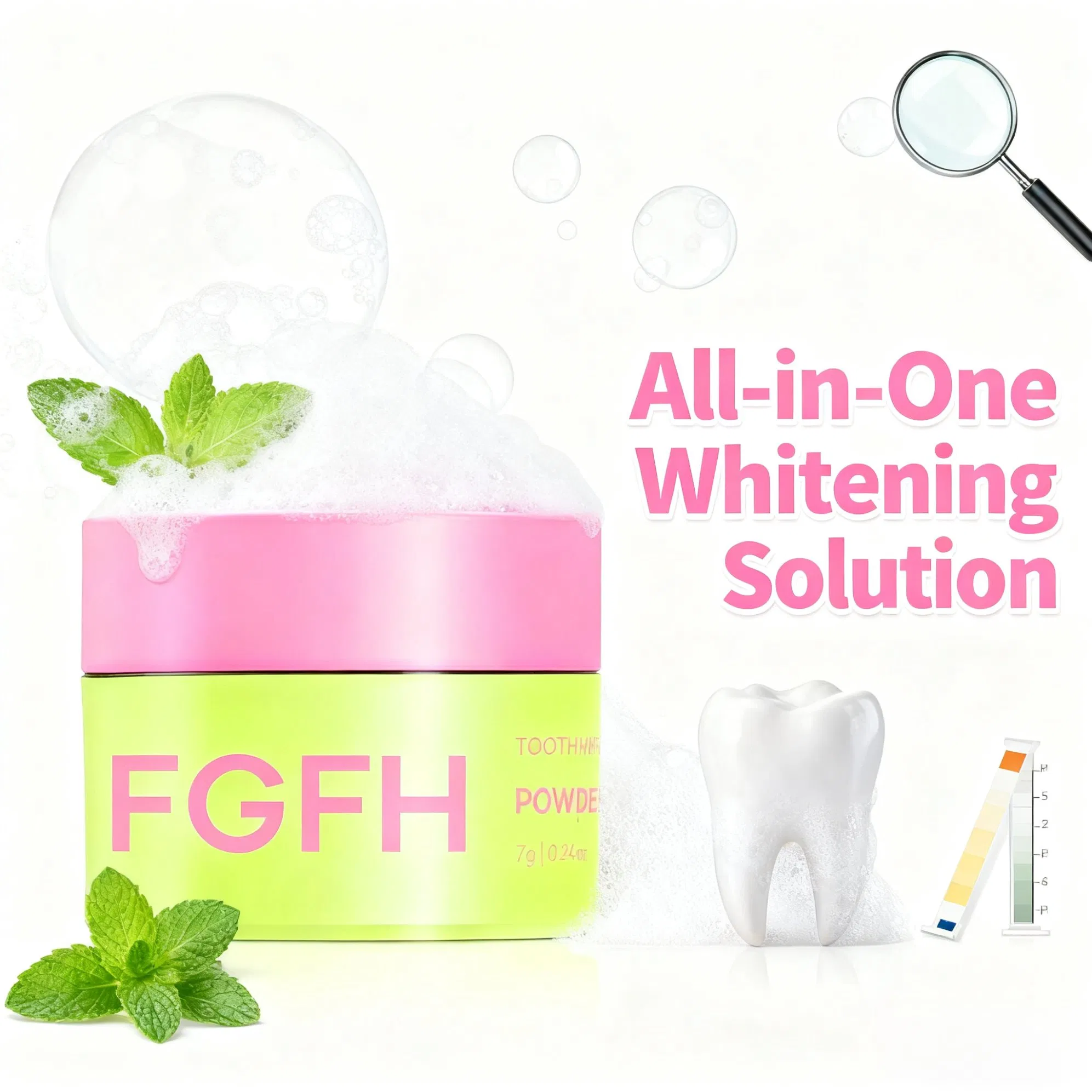 New Dental Mint Oral Care Remove Stains Teeth Whitening Powder for Teeth