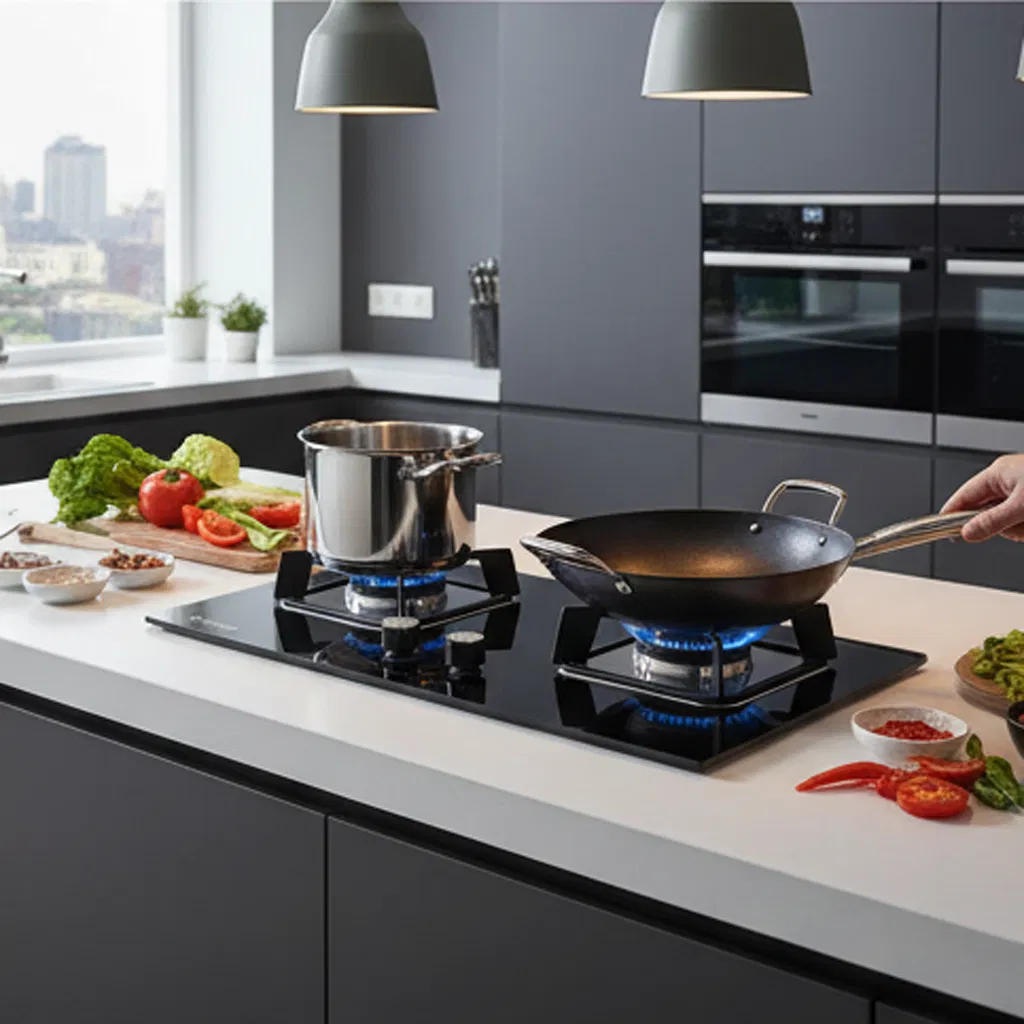 High-Efficiency Gas Stove for Culinary Enthusiasts and Professionalsgas Cooker