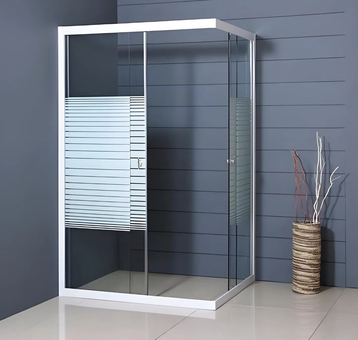 Premium Shower Room Featuring Toughened Glass - Customizable OEM Options