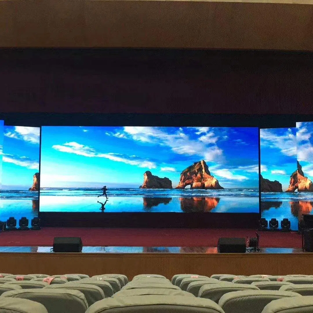 Indoor Advertising Video Wall Full Color LED Display Screen